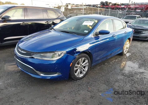 2015 Chrysler 200 Limited z USA, uszkodzony, nr VIN 1C3CCCAB4FN697145